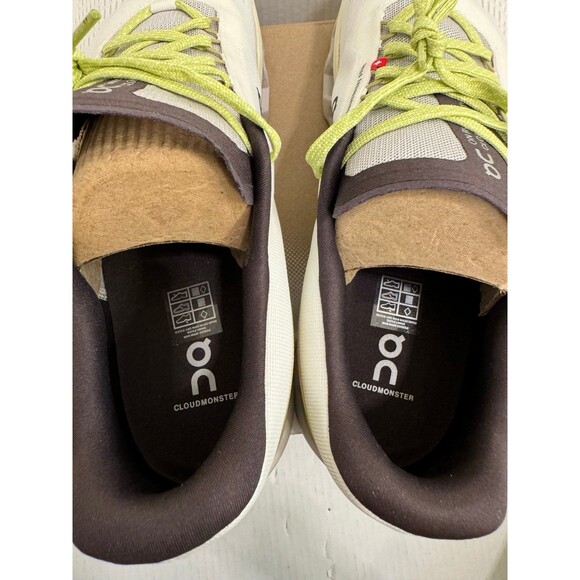 On Running Cloudmonster 2 Undyed Zest Men Runner Road Running Shoes Size 14 - Picture 7 of 11